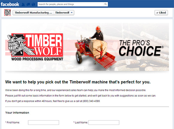 Once the Page is Liked